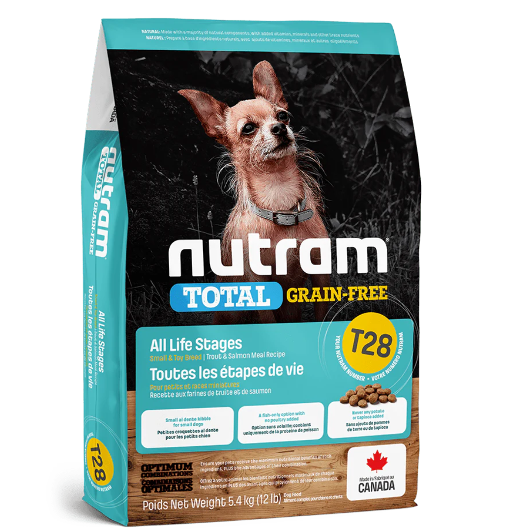 Nutram Small Breed Dog Grain Free Trout & Salmon T28