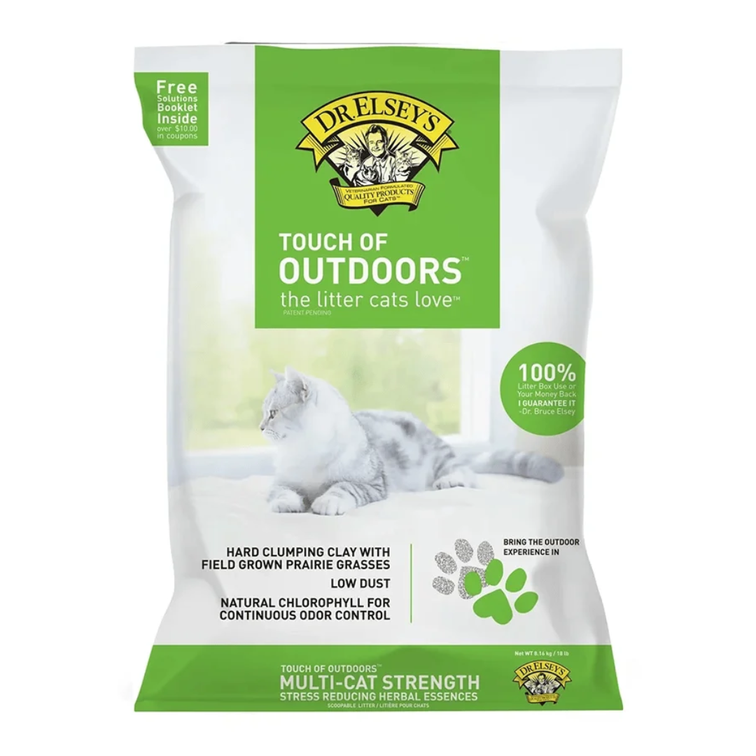 Dr. Elsey's Premium Clumping Cat Litter Touch of the Outdoors 8kg