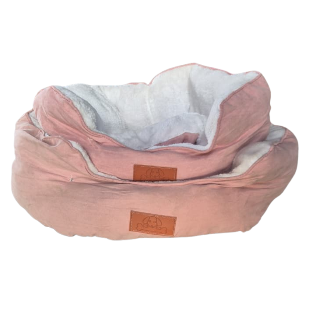 Rectangular Pet Bed Pink