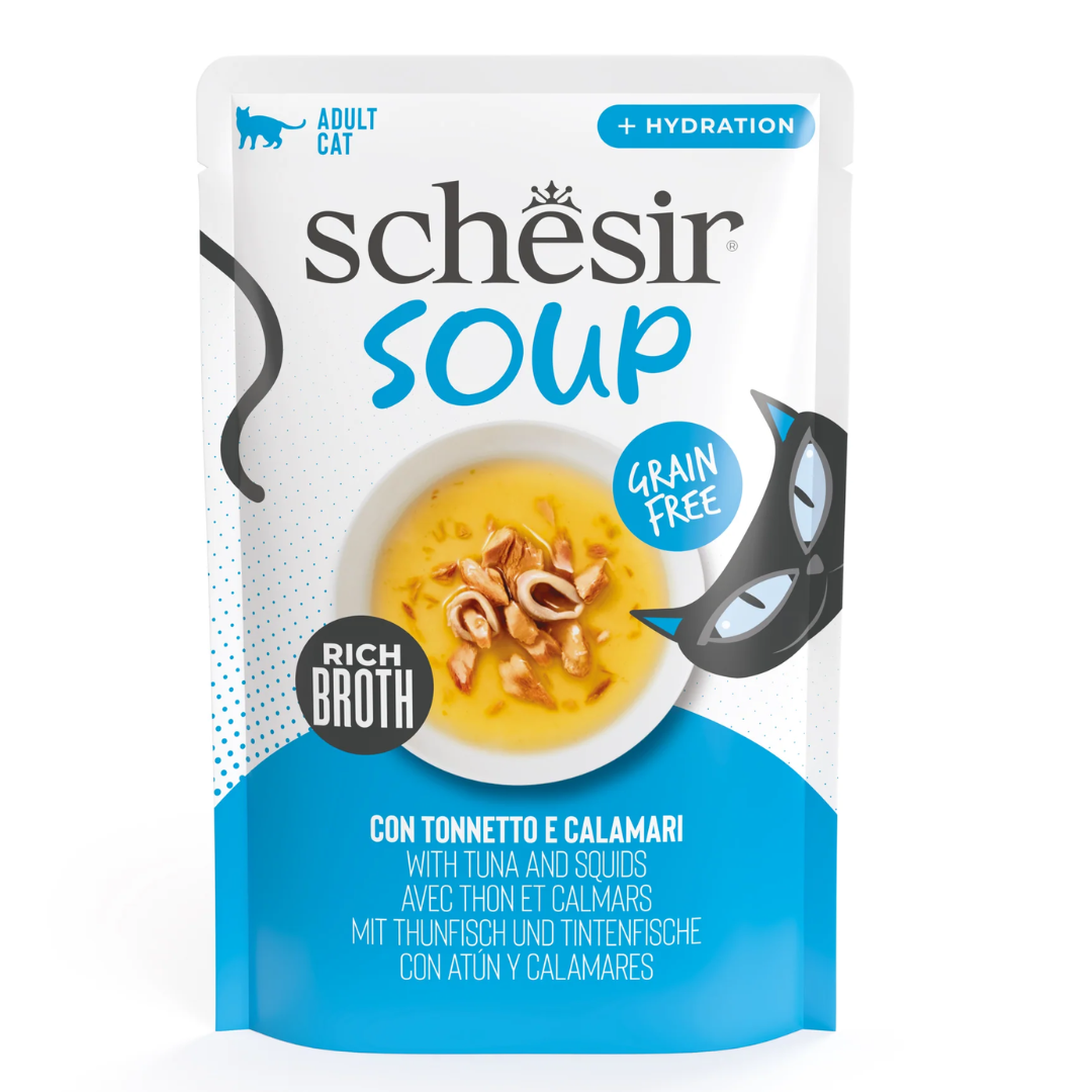 Schesir Cat Tuna & Squid Soup 40g