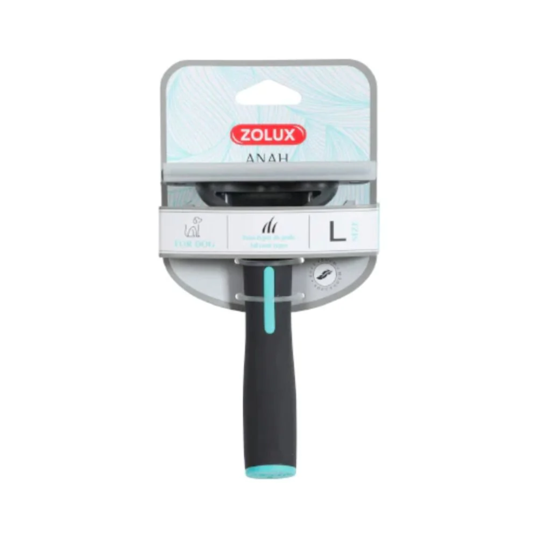 فرشاة مزدوجة مرنة للكلاب من زولوكس