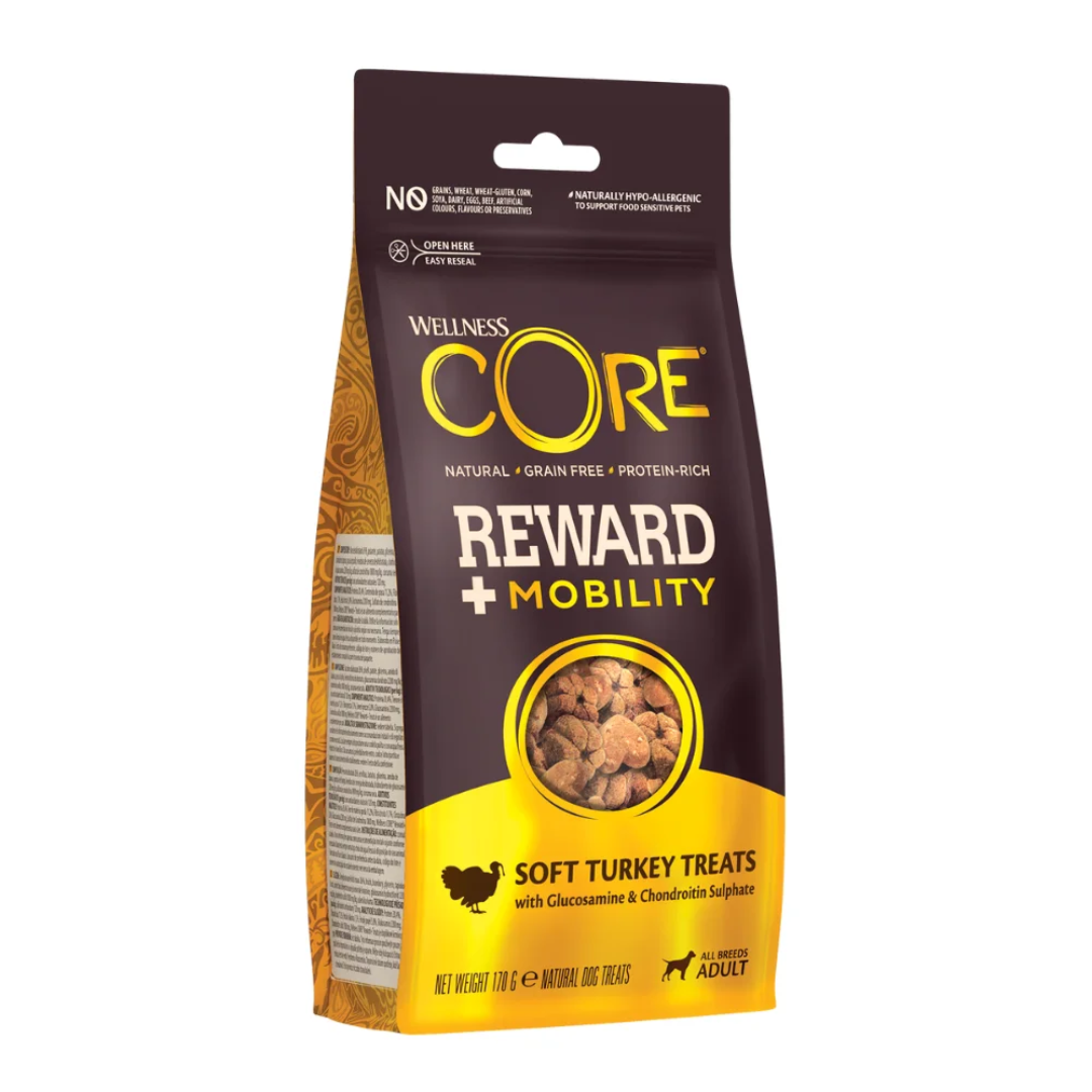Wellness Core Dog Treat Mobility Turkey 170g