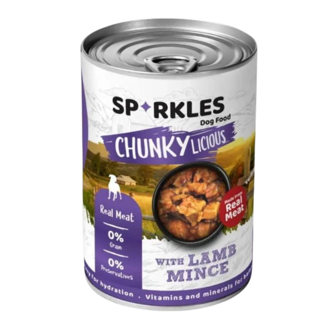 Sparkles Dog Lamb Mince 400g