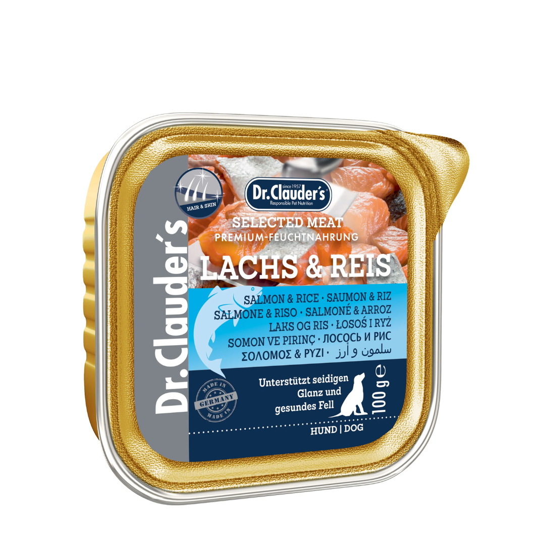 Dr. Clauder's Dog Salmon & Rice 100g