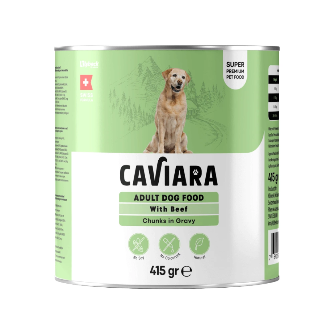 Caviara Dog Beef 415g