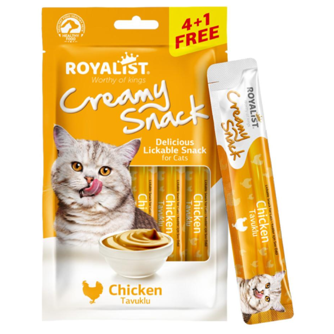 Royalist Cat Creamy Treat Chicken 5x15g