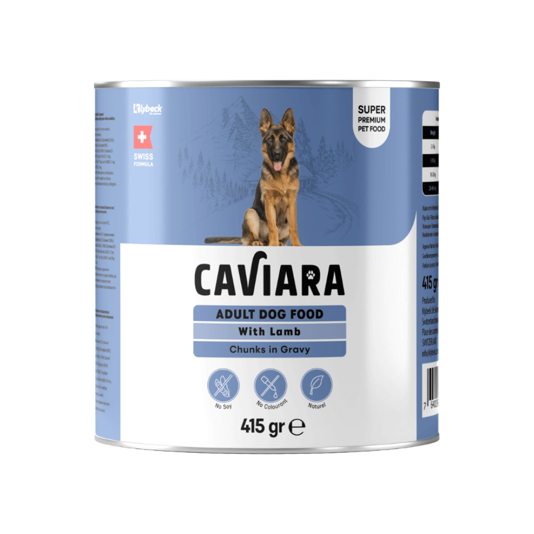 Caviara Dog Lamb 415g