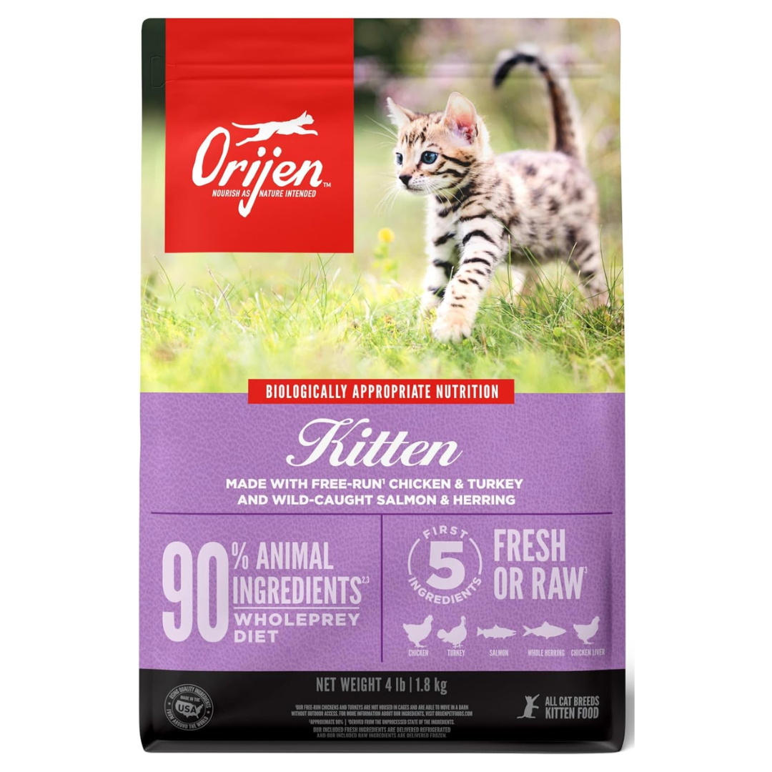 Orijen Kitten Chicken, Turkey & Fish 340g