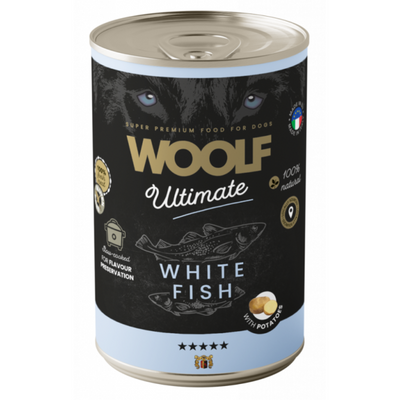 Woolf Dog Whitefish with Potato 400g