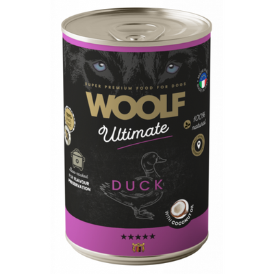 Woolf Dog Duck with Coconut Oil 400g