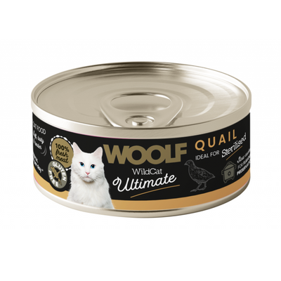 Woolf Cat Quail Pate 85g