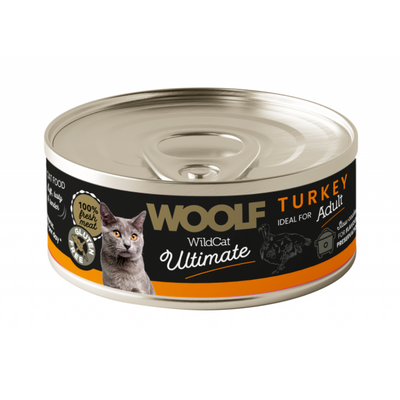 Woolf Cat Turkey Pate 85g