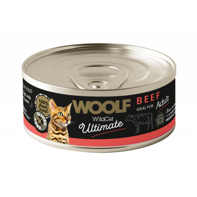Woolf Cat Beef Pate 85g