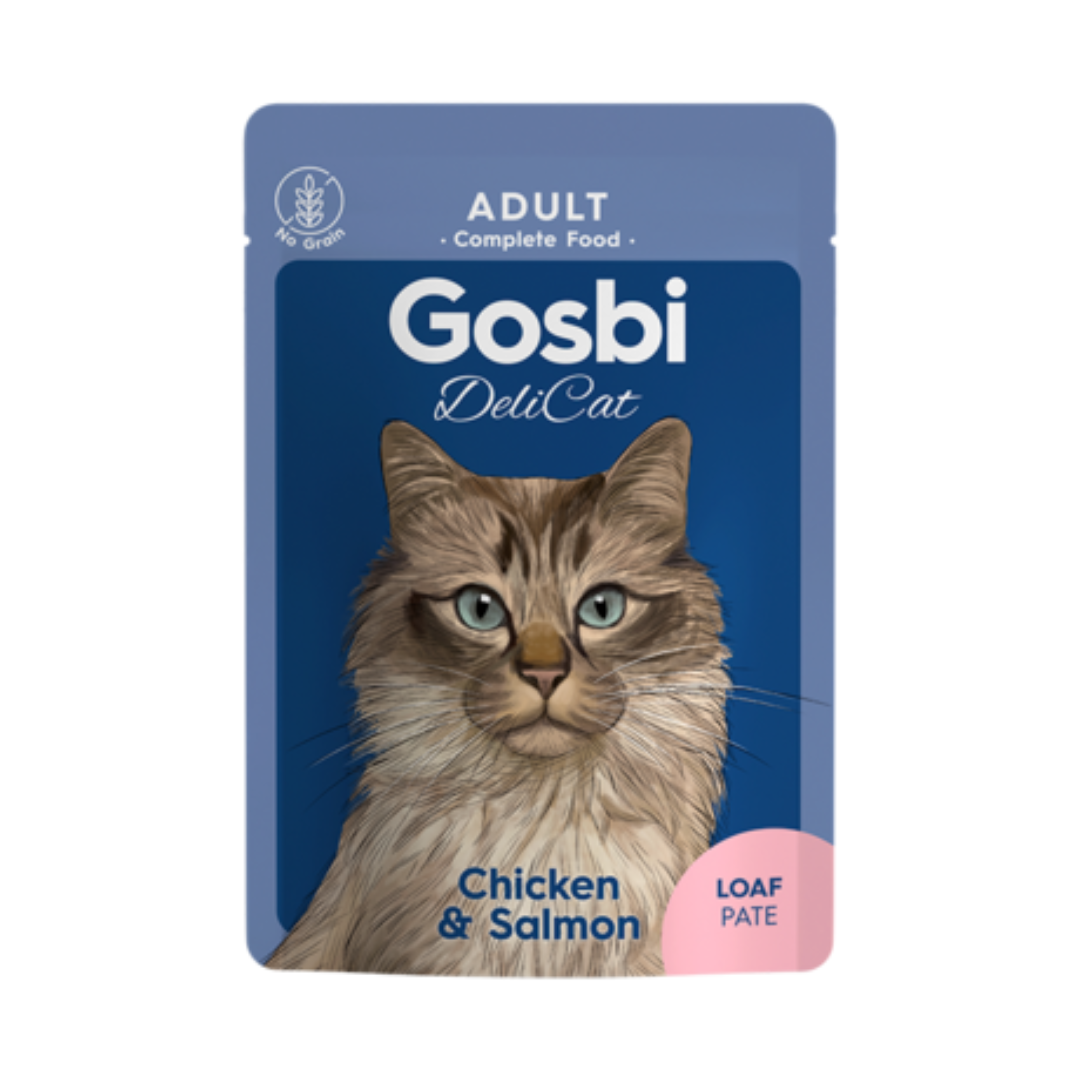 Gosbi Delicat Chicken and Salmon Pate 70g