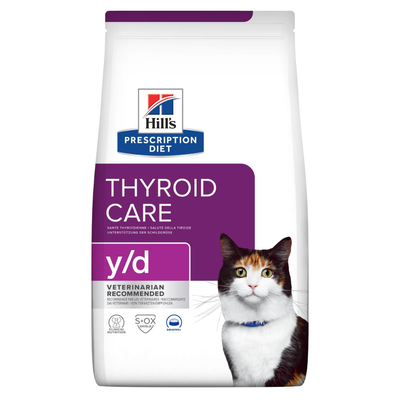 Hill's Prescription Diet Cat Y/D Thyroid Care 1.5kg