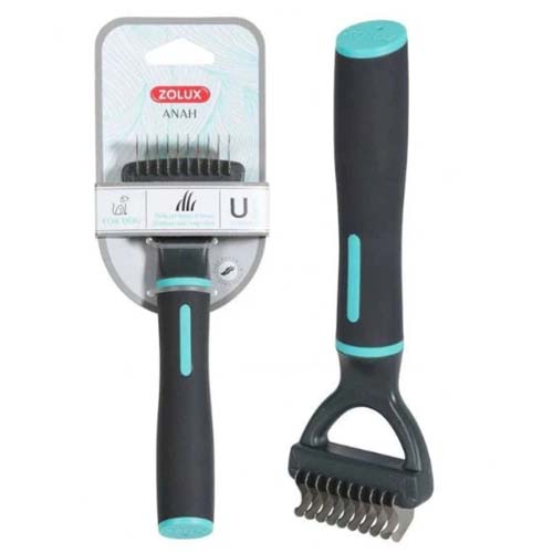 مشط زولوكس المصنوع من الفولاذ المقاوم للصدأ للكلاب 10 دنت