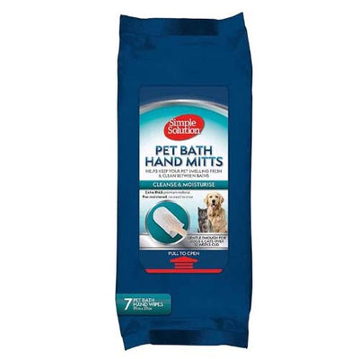 Simple Solution Pet Bath Hand Mitts
