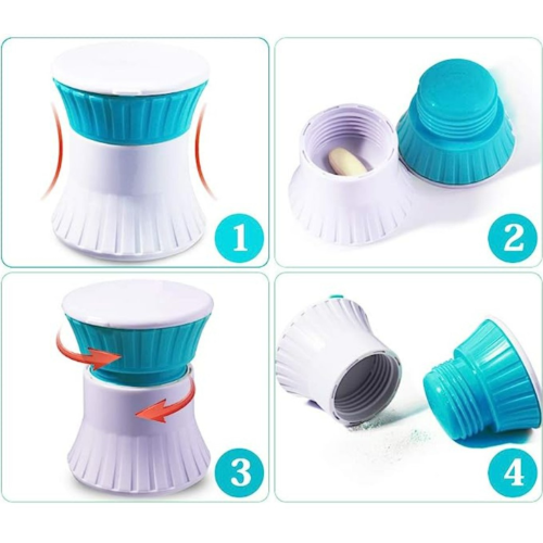 Multi-Function Pill Solution: Cutter, Crusher, Storage