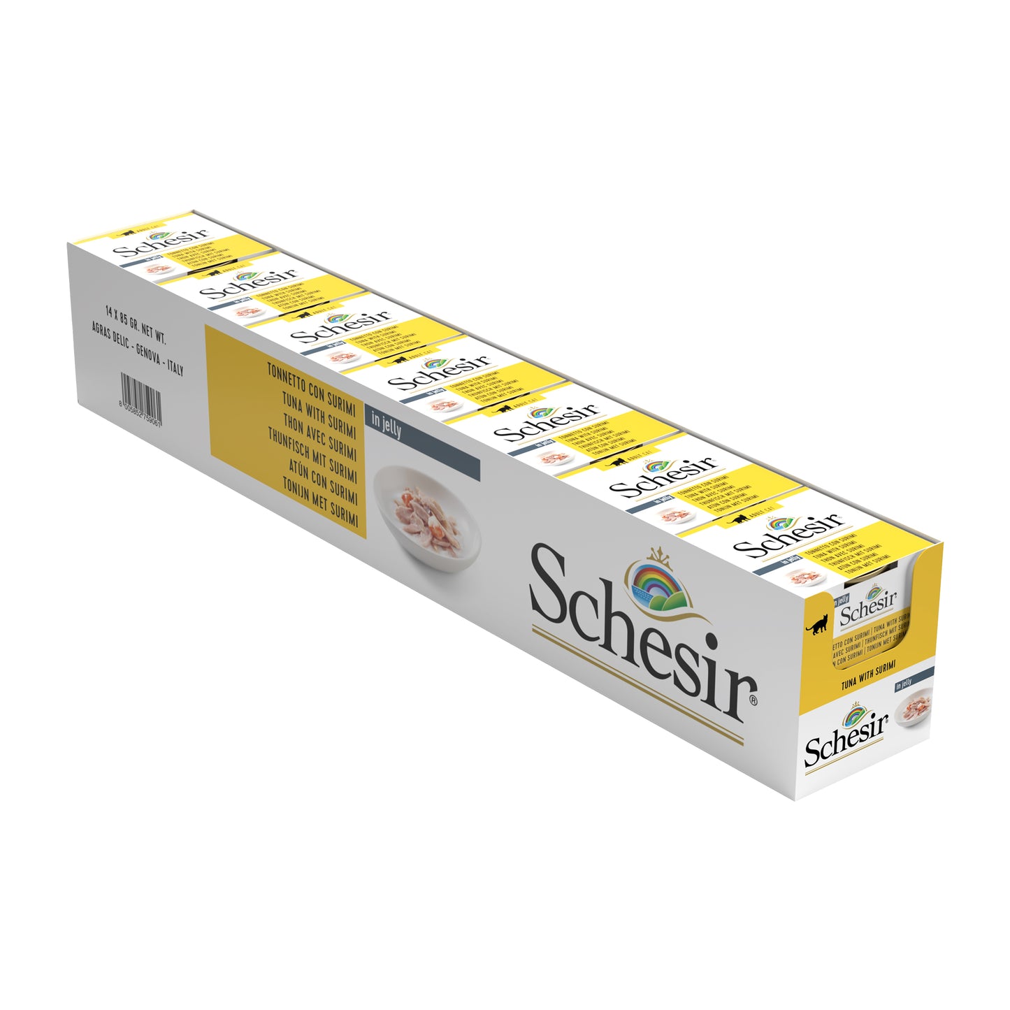 Schesir Cat Tuna & Surimi 85g Tin