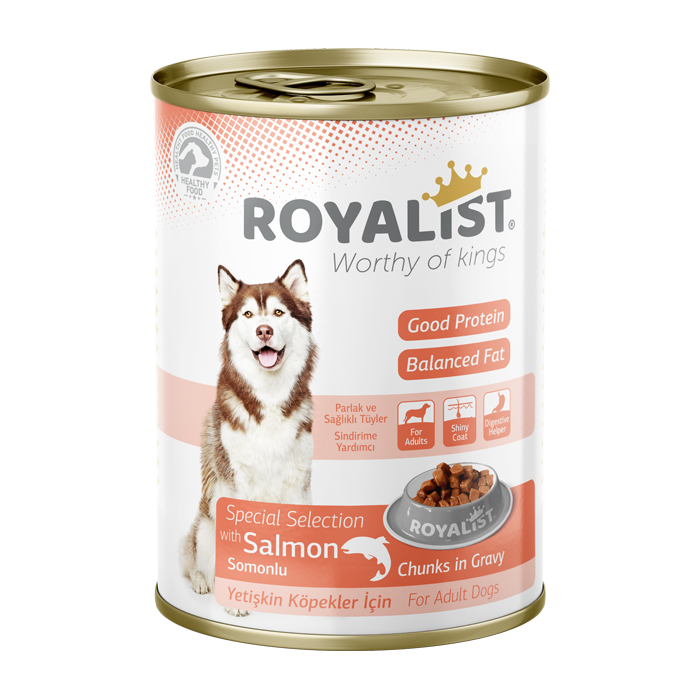 Royalist Dog Salmon Chunks in Gravy 400g