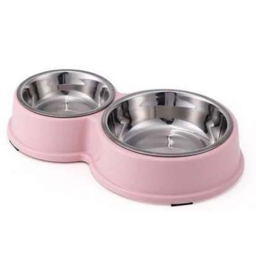 Small Elevated Double Bowl