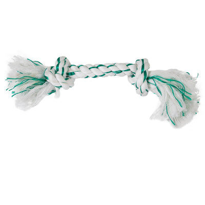 Booda Fresh N Floss Spearmint 2-Knot Rope Large