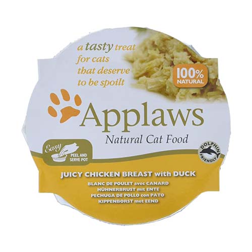 Applaws Cat Chicken & Duck 60g Pot
