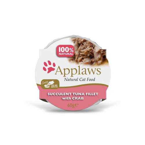 Applaws Cat Tuna & Crab 60g Pot