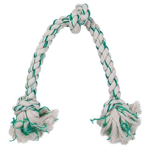 Booda Fresh N' Floss 3 Knot Tug Rope Large