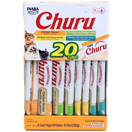 Churu Cat Chicken Puree Variety Pack 20 x 14g