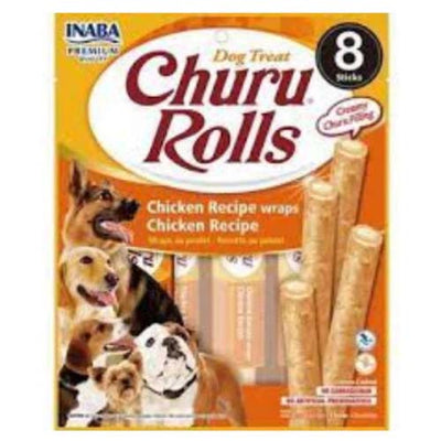 Churu Dog Chicken Rolls 8 x 12g