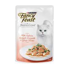 Fancy Feast Inspirations Salmon Spinach Courgette & Green Beans 70g