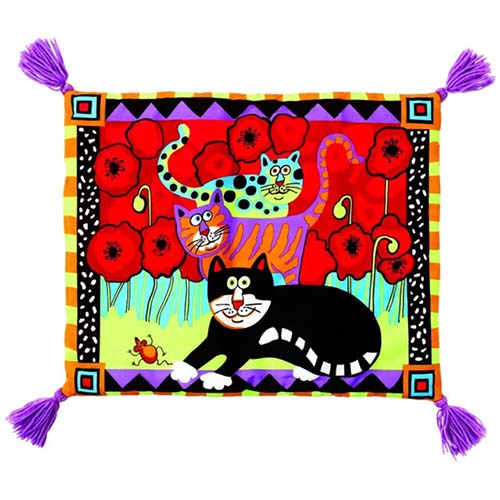 حصيرة لعب Fat Cat Boogie Mat القابلة لإعادة التعبئة من عشبة النعناع البري