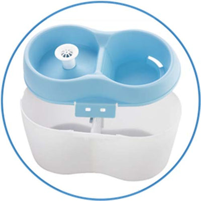 نافورة مياه زرقاء H2O 2 لتر