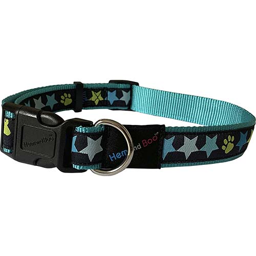 Hem and Boo Stars Blue Collar 45-60cm