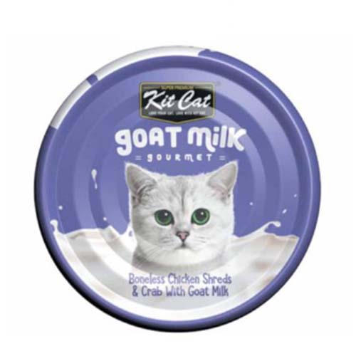 Kit Cat Chicken & Crab with Goat Milk 70g