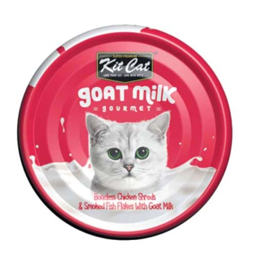 Kit Cat Chicken & Smoked Fish with Goat Milk 70g