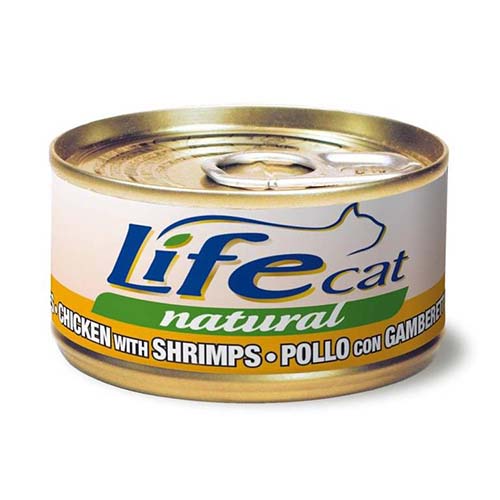 Life Cat Chicken & Shrimp 85g