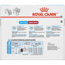 EXP JUNE24 Royal Canin Medium Puppy 10 x 140g