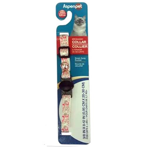 طوق قطط ملون من Petmate مقاس 20-30 سم (1 سم)