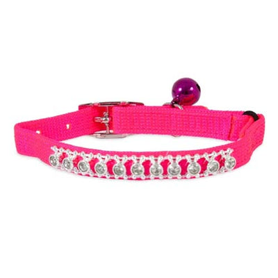 Petmate Elastic Pink Cat Collar 20-25cm (1cm)