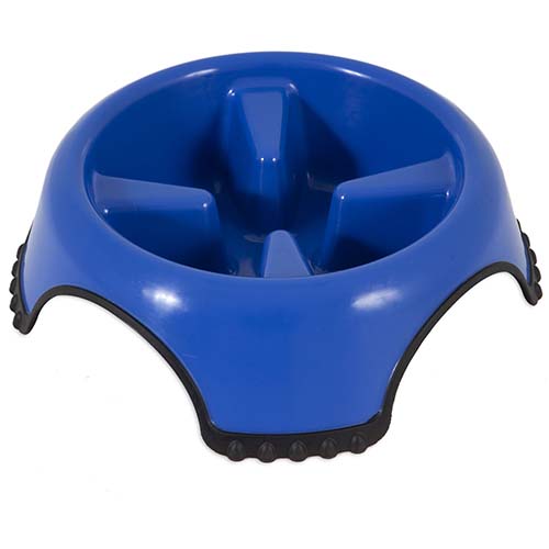 Petmate Giant Skid Stop Slow Feed Bowl