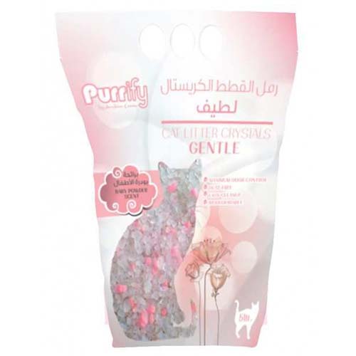 Purrify Silica Cat Litter Baby Powder 5L