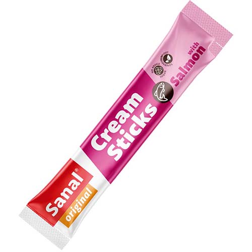 Sanal Cream Sticks Salmon 5 x 15g
