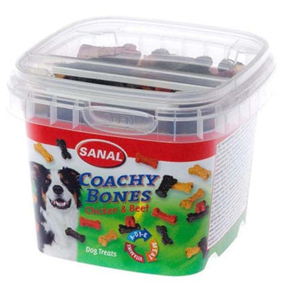 EXP 31MAR26 Sanal Dog Coachy Bones Chicken & Beef 100g