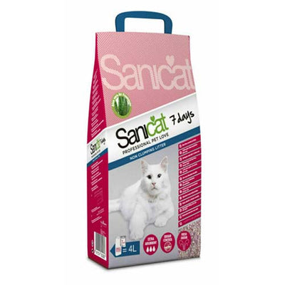 Sanicat 7 Day Aloe Vera Cat Litter 4L