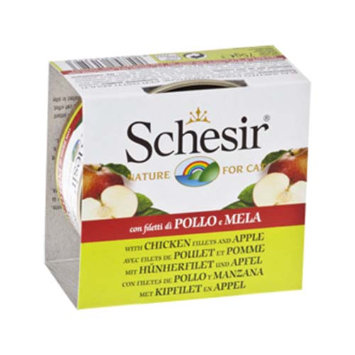Schesir Cat Chicken & Apple 75g