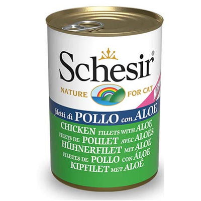 Schesir Kitten Chicken & Aloe 140g Tin