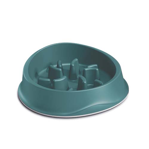 Stefanplast Anti-Gulping Bowl 1L Green