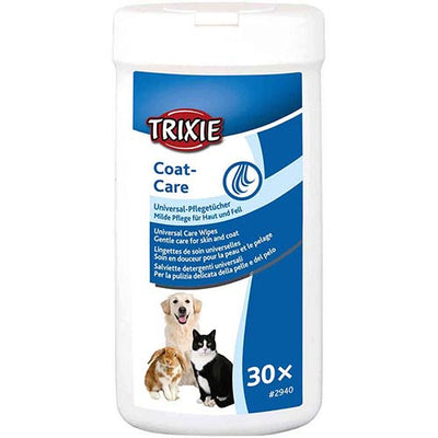 EXP MAY24 Trixie Coat Care Wipes (30 Wipes)